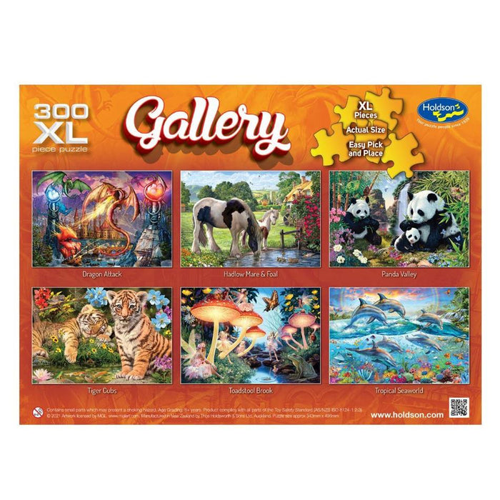 Holdson Puzzle - Gallery S7 300pc XL (Dragon Attack) 77309