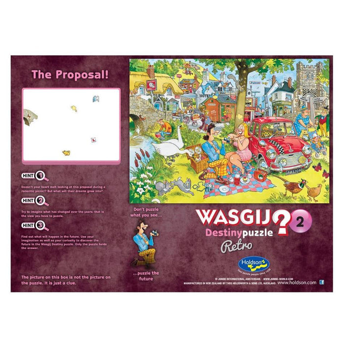 Holdson Puzzle - Wasgij Retro Destiny 2, 500XL pc (The Proposal)