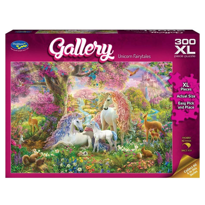 Holdson Puzzle - Gallery Series 10, 300pc XL (Unicorn Fairytales)