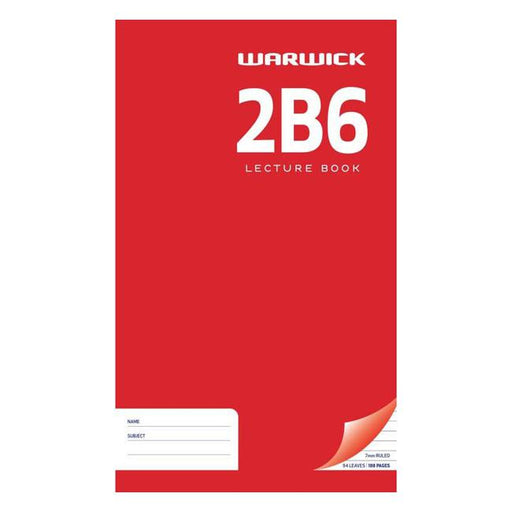 Warwick Lecture Book 2B6 94 Leaf Ruled 7mm 330x205mm-Marston Moor
