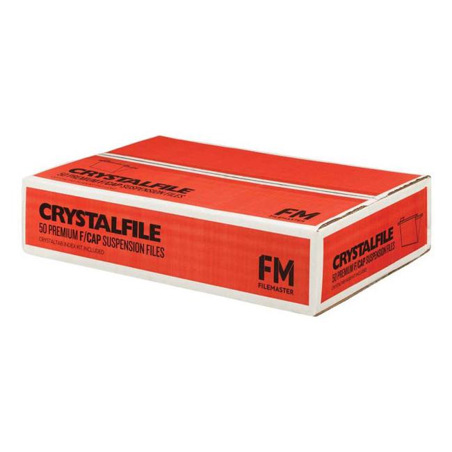 FM File Suspension Crystalfile Green Box 50 Foolscap