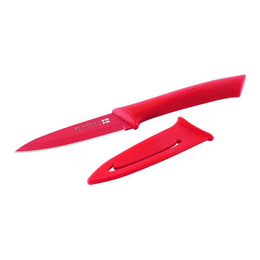 Scanpan Red Utility Knife 4" / 10 Cm-Marston Moor