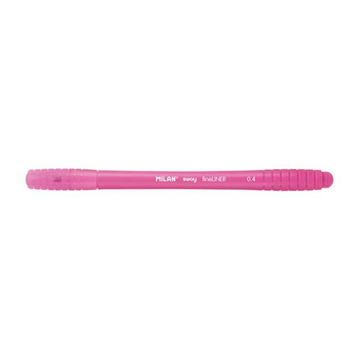 Milan Sway Fine Liner Fibre Tip Marker 0.4mm Tip Pink 1 Piece-Marston Moor