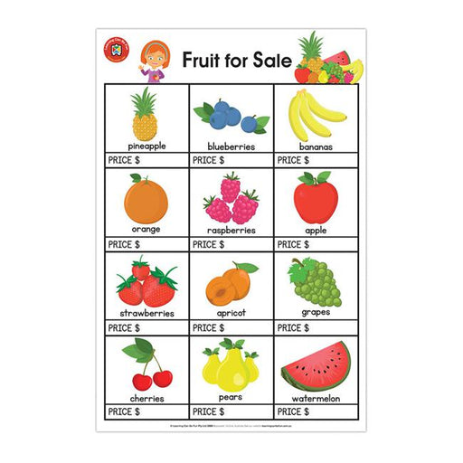 LCBF Wall Chart fruit for sale-Marston Moor