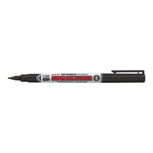 Uni Super Ink Capped Permanent Marker 0.9mm Black PNA-125-Marston Moor