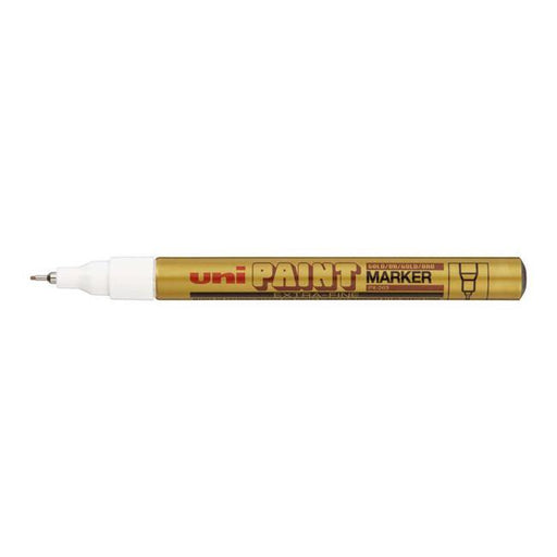 Uni Paint Marker 0.8mm Bullet Tip Gold PX-203-Marston Moor