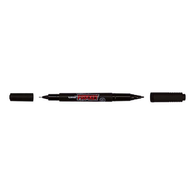 Uni Prockey Marker Dual Tip 0.4/0.9mm Black PM-120-Marston Moor