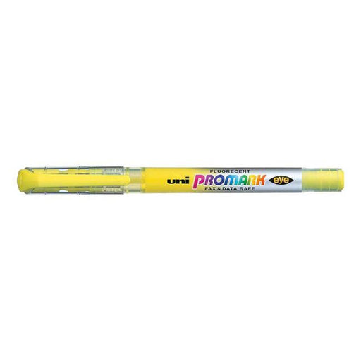 Uni Promark Highlighter 4.0mm Chisel Yellow USP-105-Marston Moor