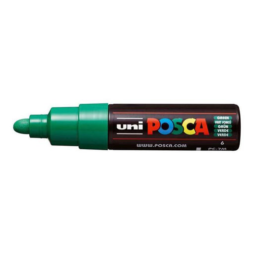 Uni Posca Marker 4.5-5.5mm Bold Bullet Green PC-7M-Marston Moor