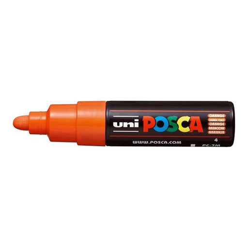 Uni Posca Marker 4.5-5.5mm Bold Bullet Orange PC-7M-Marston Moor