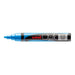 Uni Chalk Marker 1.8-2.5mm Bullet Tip Light Blue PWE-5M-Marston Moor