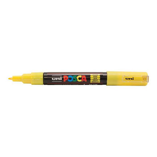 Uni Posca Marker 0.7mm Ultra-Fine Round Tip Yellow PC-1M-Marston Moor