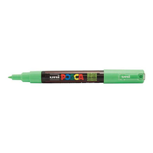 Uni Posca Marker 0.7mm Ultra-Fine Round Tip Light Green PC-1M-Marston Moor