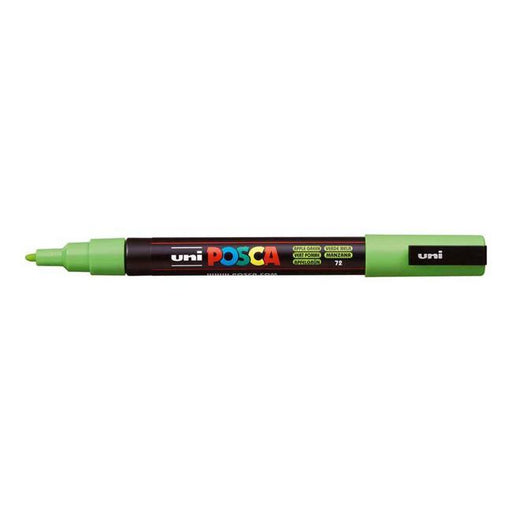 Uni Posca Marker 0.9-1.3mm Fine Apple Green PC-3M-Marston Moor