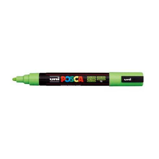 Uni Posca Marker 1.8-2.5mm Med Bullet Apple Green PC-5M-Marston Moor
