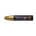 Uni Posca Marker 15.0mm Extra-Broad Chisel Gold PC-17K-Marston Moor