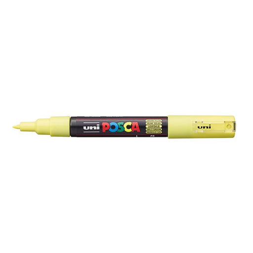 Uni Posca Marker 0.7mm Ultra-Fine Round Tip Sunshine Yellow PC-1M-Marston Moor