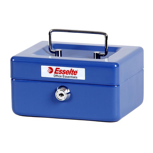 Esselte classic cash box classic no.6 blue