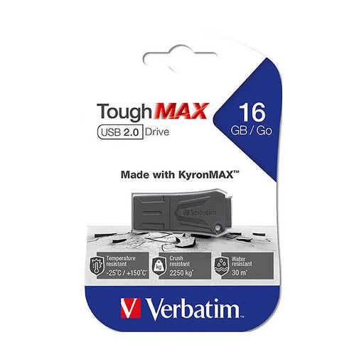 Verbatim toughmax usb 2.0 drive 16gb-Marston Moor