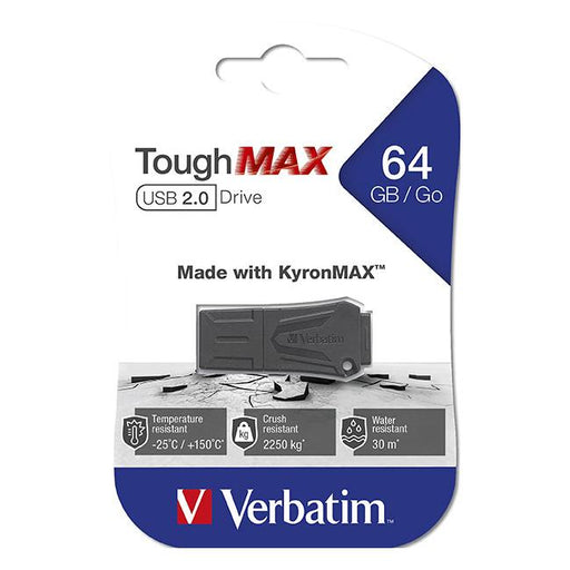 Verbatim toughmax usb 2.0 drive 64gb-Marston Moor
