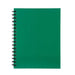 Spirax 511 hard cover book 225x175mm 200 page green-Marston Moor