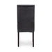 Vienna PU Black Chair Dark Leg...-Marston Moor