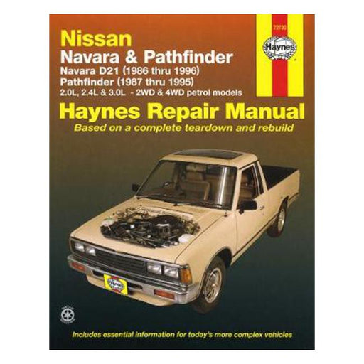 Nissan Navara 1986-1996/Pathfinder D21 1987-1995 Repair Manual-Marston Moor