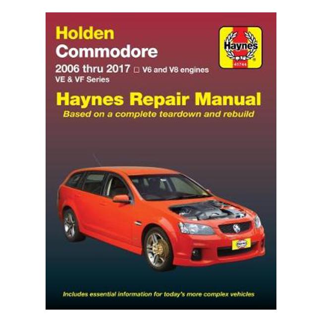 Holden Commodore VE, VF 2006-2017 Repair Manual - Haynes