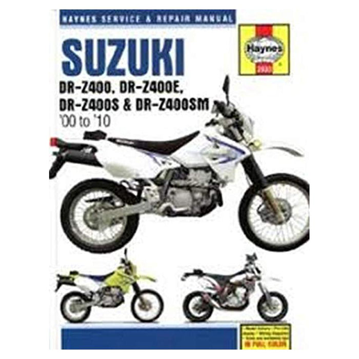 Suzuki DR-Z400, DR-Z400E, DR-Z400S & DR-Z400SM (00 to 10)