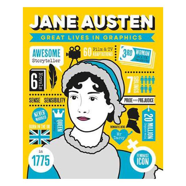 Great Lives in Graphics: Jane Austen - Gmc Editors