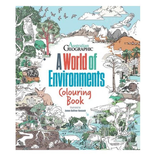 World Of Environments Colouring Book-Marston Moor