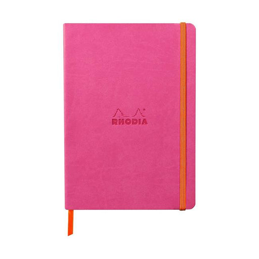 Rhodiarama Softcover Notebook A5 Lined Fuchsia-Marston Moor