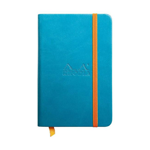 Rhodiarama Hardcover Notebook Pocket Lined Turquoise-Marston Moor
