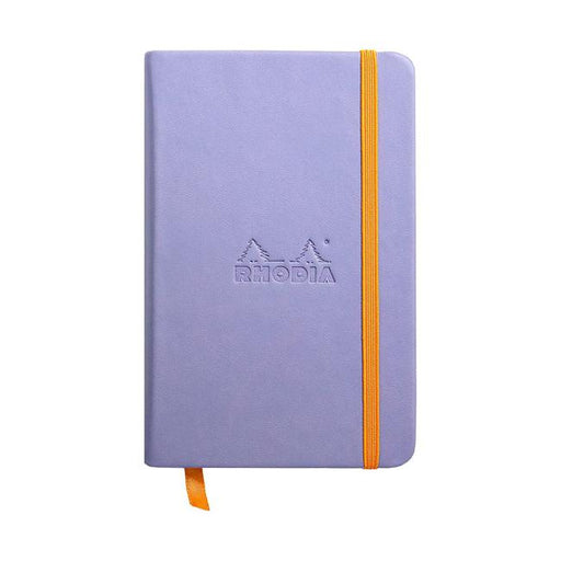 Rhodiarama Hardcover Notebook Pocket Lined Iris Blue-Marston Moor