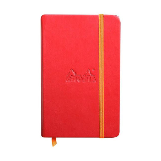 Rhodiarama Hardcover Notebook Pocket Lined Poppy-Marston Moor