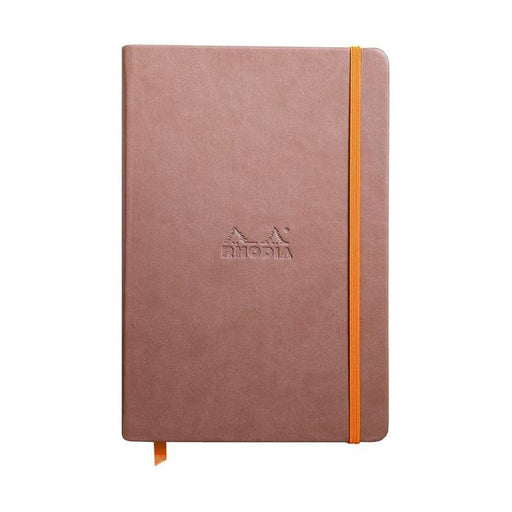 Rhodiarama Hardcover Notebook A5 Lined Taupe-Marston Moor