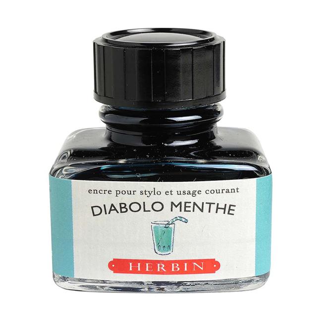 Herbin Writing Ink 30ml Diabolo Menthe