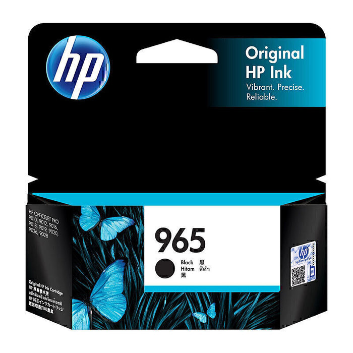 HP 965 Black Original Ink 3JA80AA