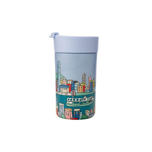Megan McKean Cities Double Wall Insulated Cup 350ML Hong Kong-Marston Moor