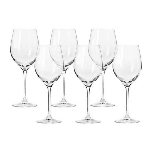 Krosno Harmony White Wine Glass 370ml Set 6-Marston Moor
