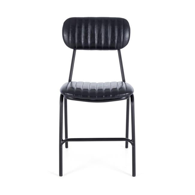 Datsun Chair Vintage Black PU...