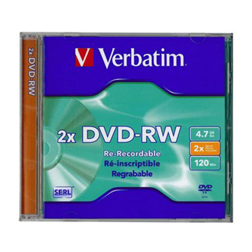 Verbatim Datalifeplus (Serl) Dvd-Rw 4.7Gb Jewel Case Singles 2X-Marston Moor