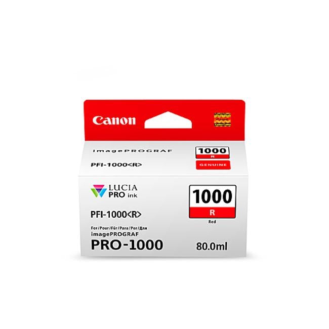 Canon PFI1000 Red Ink Cart