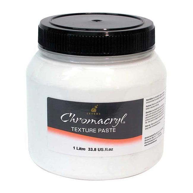 Chromacryl Medium 1 Litre Texture Paste Acrylic