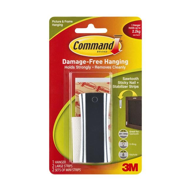 Command Picture Hanger 17047 Large Metal Universal