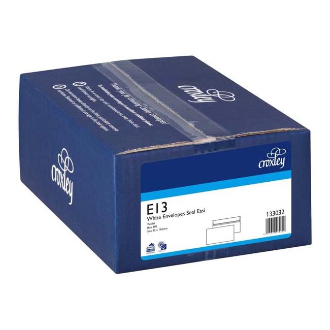Croxley Envelope E13 Seal Easi Box 500