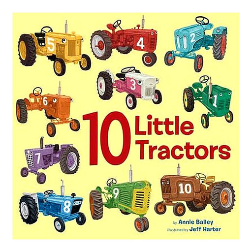 10 Little Tractors Board Book_1