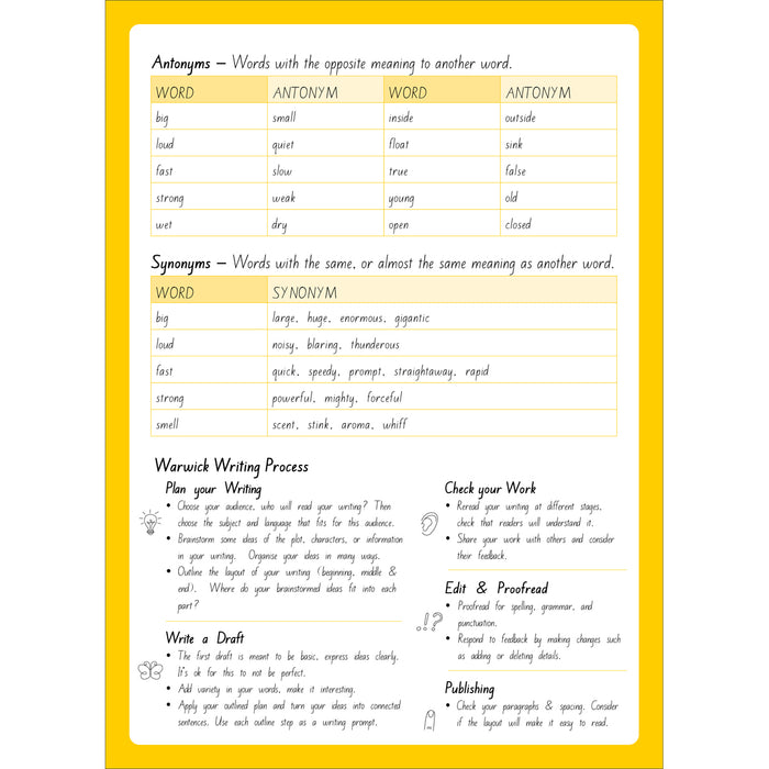 Warwick My Writing Book 3 9mm Ruled 64 Page