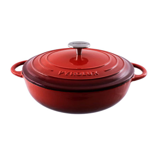Pyrolux Pyrochef 28Cm/4L Round Chef Pan Chilli Red 11798 1
