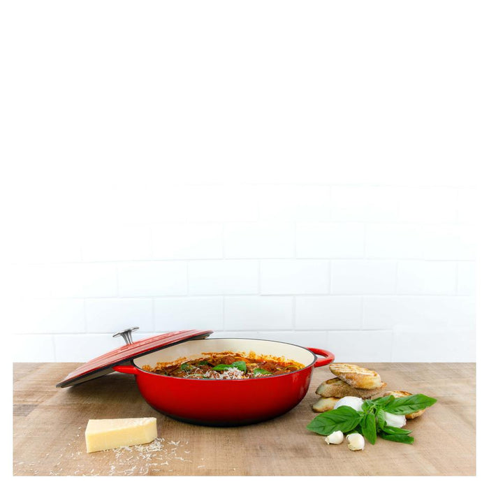 Pyrolux Pyrochef 28Cm/4L Round Chef Pan Chilli Red 11798 3
